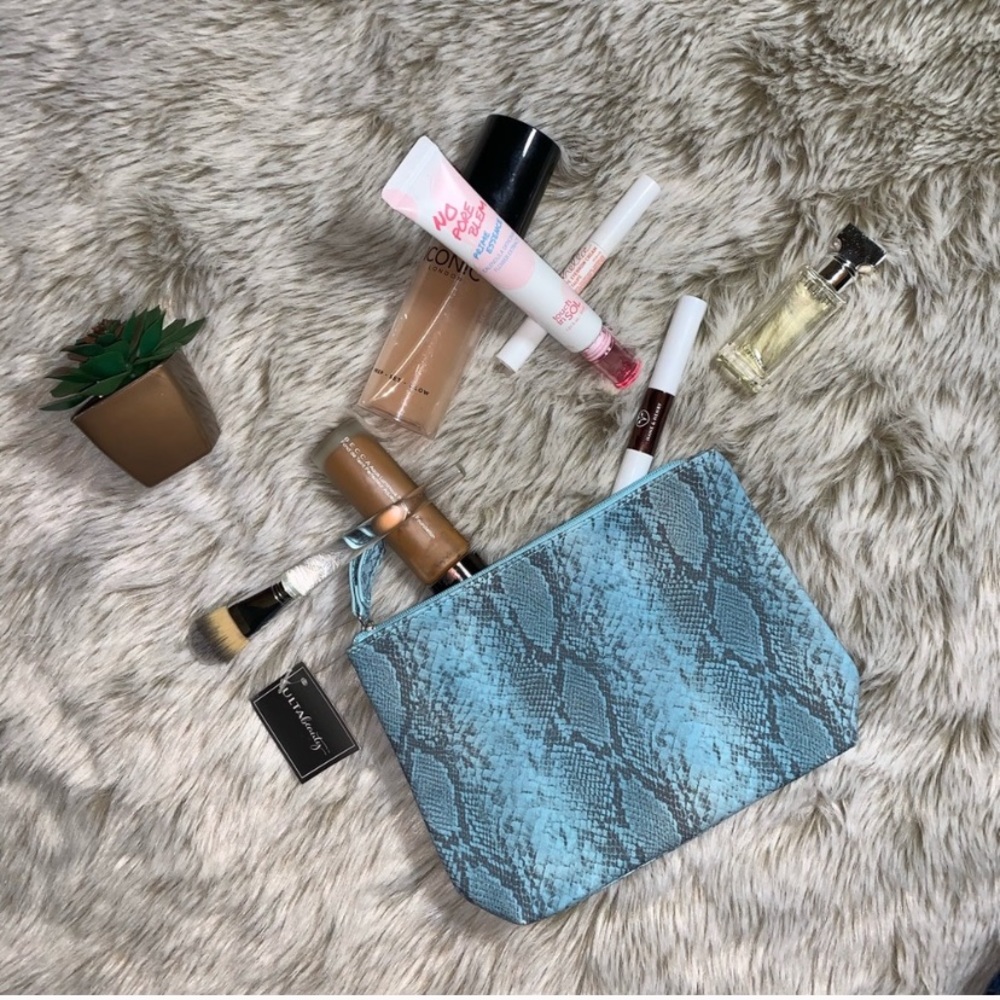 FREE Ulta Snake Print Makeup Bag with Purchase!